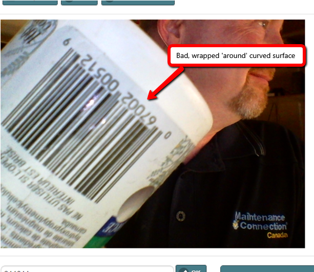 Wrapped Around Barcode